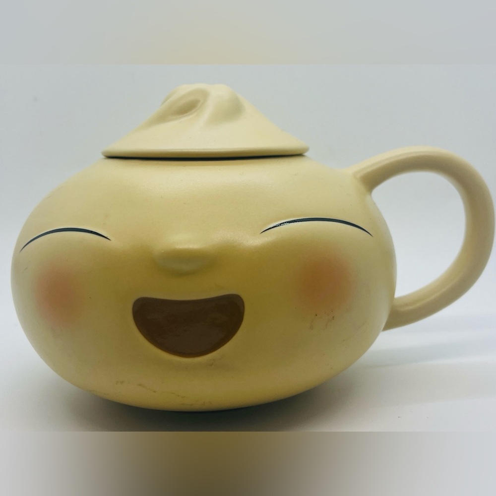 Disney Parks Pixar Short 24oz Mug Bao Bun Cup With Lid For Tea Ceramic